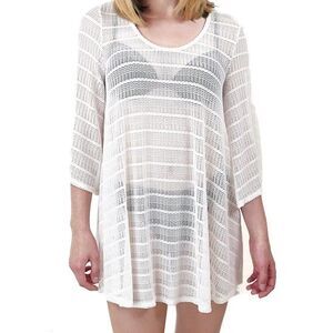 JORDAN TAYLOR Sheer Tunic Cover-Up